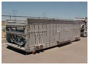 A large, horizontal screener